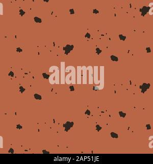 Strukturierte abstrakte Formen nahtloses Muster. Staubpartikelvektor wiederholt den Hintergrund für Wickel-, Textil- und Druckdesign. Stock Vektor