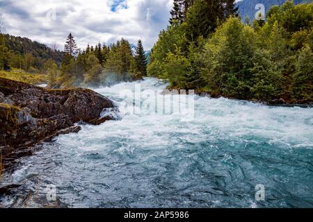 Wunderschöne Natur Norwegen Naturlandschaft. Stockfoto