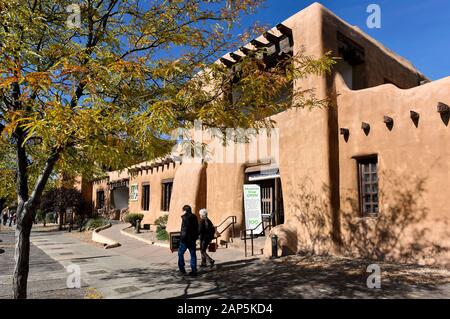 Santa Fe, New Mexico, Stadt, Straße. Stockfoto