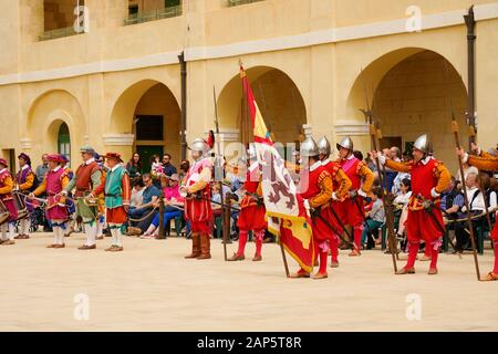 Fort St. Elmo National War Museum, Malta Island, Europa Stockfoto