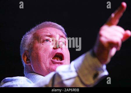 Labour Party chairman Ian Lavery während einer Wahlkampfveranstaltung für die spitzenkandidaten Rebecca Long-Bailey in Hackney, London. Stockfoto