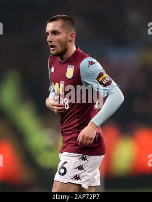 Aston Villa Indiana Vassilev während der Premier League Match in der Villa Park, Birmingham. Stockfoto