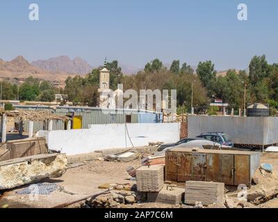 Travco Marina Verängstliche Seite von Travco Marina, Sharm el Sheik, Ägypten Stockfoto