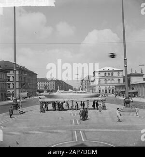 Amsterdam Woche in München. SS-Modell auf einem quadratischen Datum: Mai 25, 1961 Standort: München Stockfoto