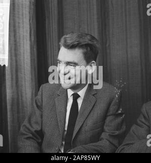 Konferenz der Dr. Wiardi Beckman Foundation, dr. De Galan (Direktor) Datum: 15. Februar 1966 Stichwörter: Konferenzen, Direktoren Personenname: Dr. Wiardi Beckman Stiftung, dr. De Galan Stockfoto