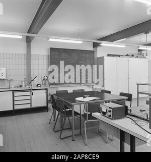 Analoges Datum: Undatierter Ort: Gelderland, Schaarsbergen Schlüsselwörter: Labors, Forschungen Stockfoto