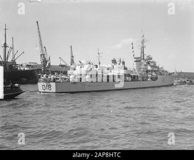 Britisches Torpedoboot Marmelade St Kitts vor Datum: 15. Juli 1950 Schlagwörter: Torpedoboote Stockfoto