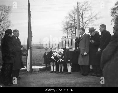 Ernennung eines neuen Bürgermeisters Anmerkung: Gemeinde unbekannt Datum: 19. Dezember 1945 Schlüsselwörter: Bürgermeister Stockfoto