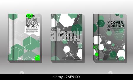 Minimaler Hintergrund für die Vektorabdeckung. Neue Textur für Ihr Design. Stock Vektor