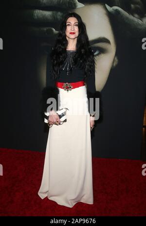 Hollywood, Ca. Januar 2020. Floria Sigmond, bei der Premiere Von Universal Pictures "The Turning" im TCL Chinese Theatre in Hollywood, Kalifornien am 21. Januar 2020. Kredit: Faye Sadou/Media Punch/Alamy Live News Stockfoto