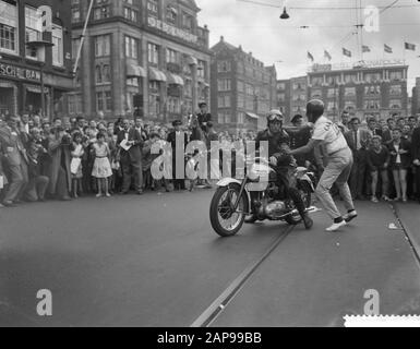 Dam tot Dam Race, Third Day, fr. Denker Startdatum: 29. August 1959 Stockfoto