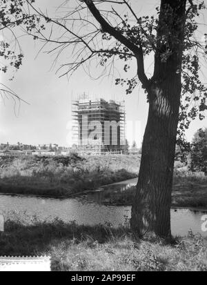 Bau des Rooms Katholiek Lyceum in der Beethovenstraat Datum: 2. September 1959 Stockfoto