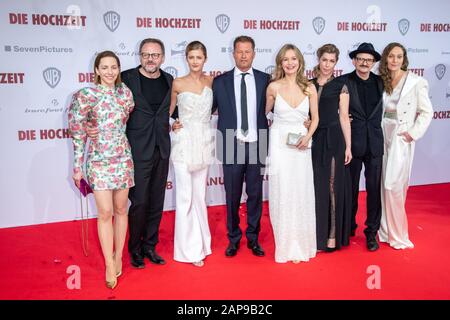 Katharina Schüttler, Samuel Finzi, Lilli Schweiger, Til Schweiger, Stefanie Stappenbeck, Brigitte Zeh, Milan Peschel und Jeanette Hain, Til Schweiger Stockfoto