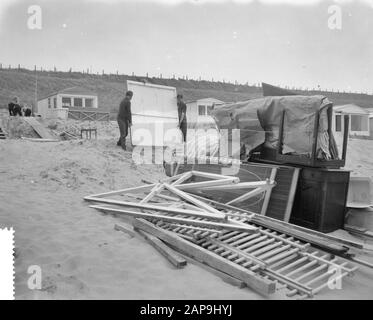 Urlaub Sommerhäuser Datum: 11. September 1961 Schlüsselwörter: Sommerhäuser Stockfoto