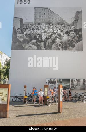 Berliner Mauerreste, prenzlauer berg Stockfoto