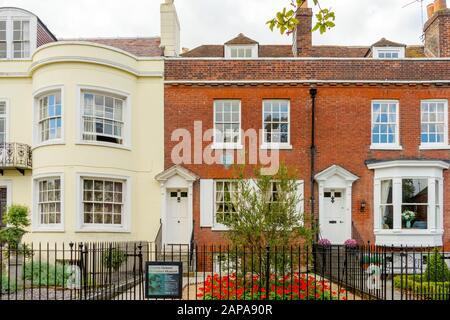 Portsmouth, Großbritannien - 2. Oktober 2019: Charles Dickens' Geburtshaus Museum Stockfoto