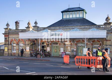 Lewes Bahnhof East sussex Stockfoto