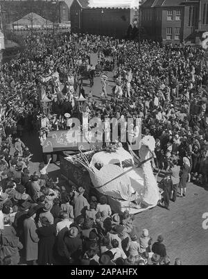 Karneval Nijmegen. Ankunft Prinz Karneval Datum: 19. April 1953 Ort: Nijmegen Schlüsselwörter: Karneval Stockfoto