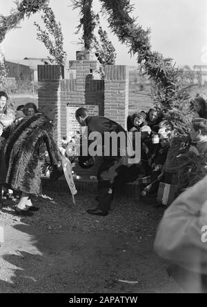 Besuchen Sie das Fürstliche Paar zu Zeeland Datum: 30. Oktober 1947 Ort: Zeeland Schlüsselwörter: Besuche Stockfoto
