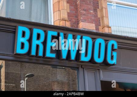 Brewdog Bar in der John Bright Street, Birmingham, Großbritannien Stockfoto