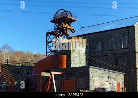 Y Hetty, Pit Head Engine House, Pontypridd, South Wales. Stockfoto