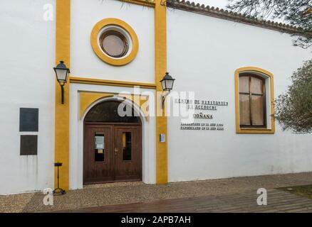 Besucherzentrum El Acebuche Nationalpark von Doñana, Andalusien, Huelva, Spanien. Stockfoto