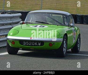 Barry Ashdown, Lotus Elan, HSCC Historic Road Sports Championship, Production Sports and GT Cars, 1947 bis 1969, HSCC Legends of Brands Hatch Super Pri Stockfoto