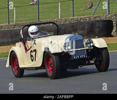 Mark Shears, Morgan +4, HSCC Historic Road Sports Championship, Production Sports and GT Cars, 1947 bis 1969, HSCC Legends of Brands Hatch Super Prix, Stockfoto