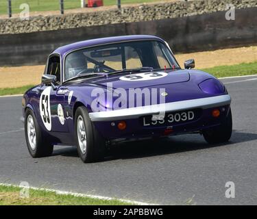 Adrian Gilbert, Lotus Elan S3, HSCC Historic Road Sports Championship, Production Sports and GT Cars, 1947 bis 1969, HSCC Legends of Brands Hatch Super Stockfoto