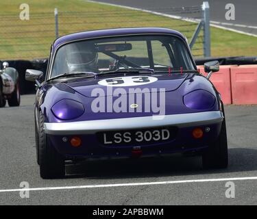 Adrian Gilbert, Lotus Elan S3, HSCC Historic Road Sports Championship, Production Sports and GT Cars, 1947 bis 1969, HSCC Legends of Brands Hatch Super Stockfoto