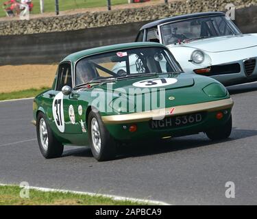 Mervyn Selwyn, Lotus Elan S3, HSCC Historic Road Sports Championship, Production Sports and GT Cars, 1947 bis 1969, HSCC Legends of Brands Hatch Super Stockfoto