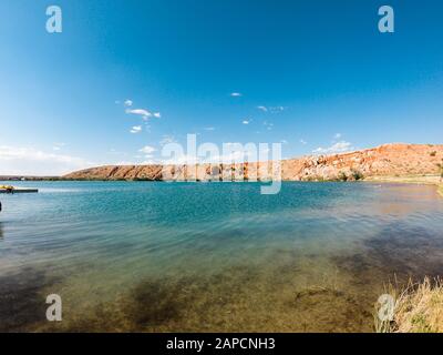 Bodenloser See im Bodenlosen Lake State Park in Roswell, New Mexico. Stockfoto