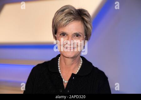 Gloria von Thurn und Taxis in der ARD-Talkshow "maischberger.die Woche" im WDR Studio BS 3. Köln, 22.01.2020 Stockfoto