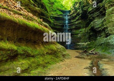 St. Louis Canyon im Ausgehungerten Rock State Park Stockfoto