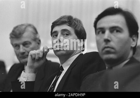 Allgemeine Überlegungen 1986; Minister Nijpels, Abschlussdatum: 7. Oktober 1986 Schlüsselwörter: Kontrollen, politischer Personenname: Nijpels, Ed Stockfoto