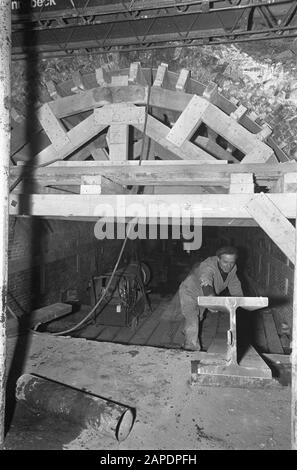 Amsterdams Historisches Museum, das ehemalige Burger Waisenhaus, erhält große Wiederherstellungsarbeiten Datum: 16. Dezember 1968 Standort: Amsterdam, Noord-Holland Schlüsselwörter: Museen Stockfoto