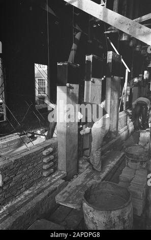 Amsterdams Historisches Museum, das ehemalige Burger Waisenhaus, erhält große Wiederherstellungsarbeiten Datum: 16. Dezember 1968 Standort: Amsterdam, Noord-Holland Schlüsselwörter: Museen Stockfoto