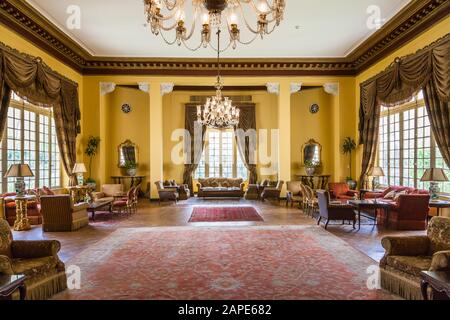 Innenbereich des Winter Palace Hotel, Luxor, Ägypten, Nordafrika, Afrika Stockfoto
