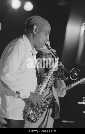 Benny Carter auf dem North Sea Jazz Festival Den Haag (Niederlande), 14. Juli 1985; Stockfoto