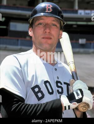 Rich Gedman, MLB-Baseballtrainer und ehemaliger Catcher, spielte in Der Major League Baseball für die Boston Red Sox, Houston Astros und St. Louis Cardinals Stockfoto