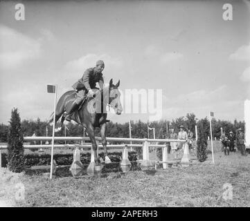 Concours Hippique Rotterdam Datum: 4. September 1949 Stockfoto