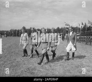 Concours Hippique Rotterdam Datum: 4. September 1949 Stockfoto