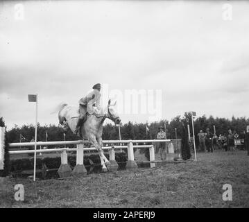 Concours Hippique Rotterdam Datum: 4. September 1949 Stockfoto