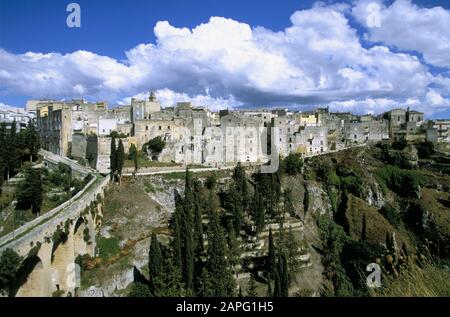 Italien, Apulien, Gravina in puglia Stockfoto