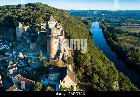 Château de Castelnaud-la-Chapelle, Dordogne, Frankreich Stockfoto