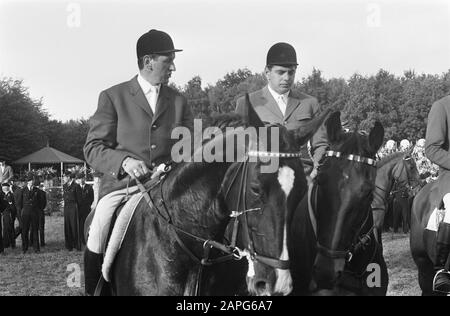 CHIO, Rotterdam (22.): NR. 3 Wouters en Jarasinski, NR. 4 Wouters V. D. Oudenweijer Datum: 7. September 1969 Standort: Rotterdam, Zuid-Holland persönlicher Name: Jarasinski Institutionenname: CHIO Stockfoto