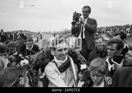 Großer Preis von Zandvoort, nach dem Rennsieger Jim Clark.; Stockfoto