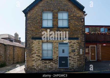 Bill Sykes Cottage, umgebautes viktorianisches Lagerhaus in Broadstairs, Kent, Großbritannien Stockfoto