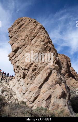 Tenera-Los Rocques de Garcia, Teide-Nationalpark Stockfoto