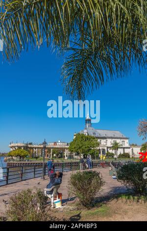 Museo de Arte, Tigre, MAT, Kunstmuseum, Tigre, Großraum Buenos Aires, La Plata Delta, Buenos Aires, Argentinien, Lateinamerika Stockfoto